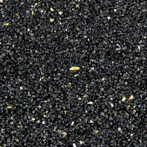 Terralith Buntsteinputz Mosaikputz 2mm 14 kg BSP115 Gold Schwarz