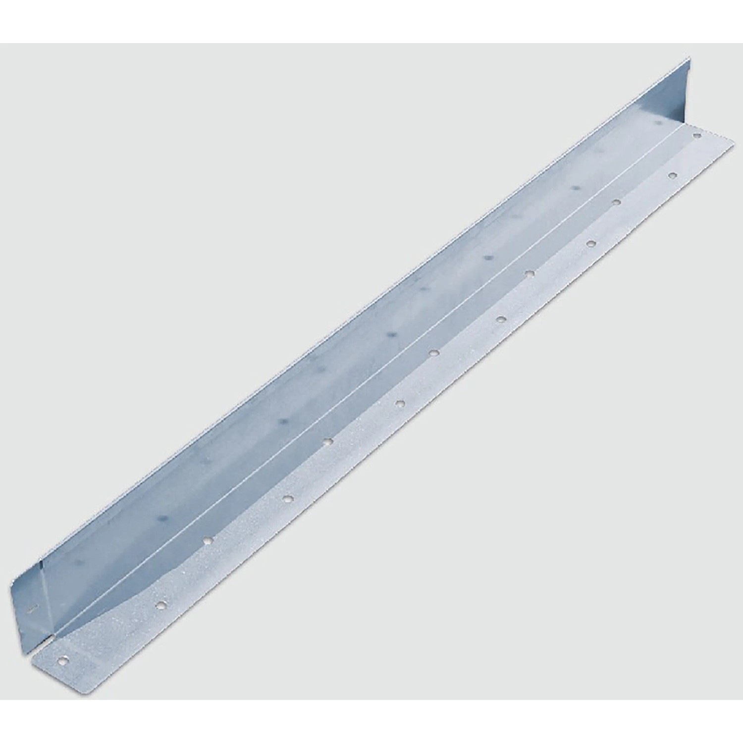 Graue Scherf Rasenkante Light, verzinkt, 121 cm lang, zur Gartengestaltung.