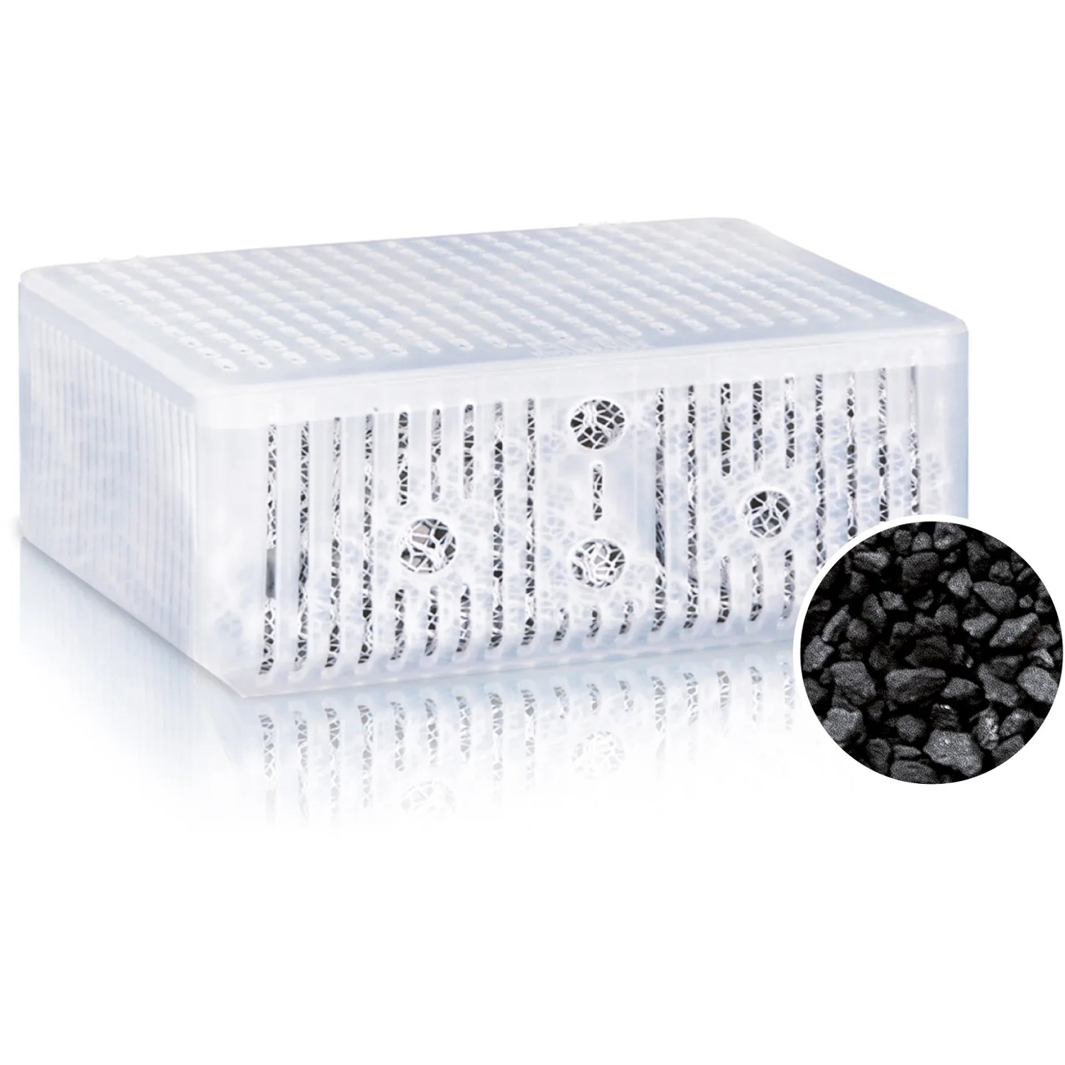 Juwel Carbax Filtermedium für Bioflow 3.0/Compact Aquarium Filter, entfernt Trübstoffe.