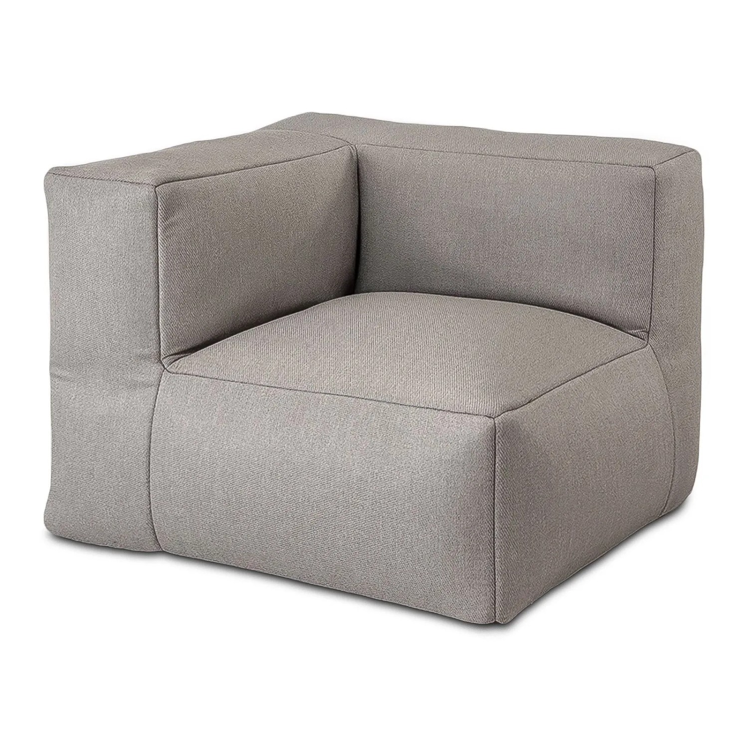 osoltus Premium Modular Lounge Eck Sitzelement Olefin Charcoal Grau Lotta