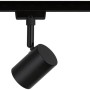 Schwarzer Paulmann Urail LED Spot Limba am Schienensystem. Warmweißes Licht für individuelle Beleuchtung.