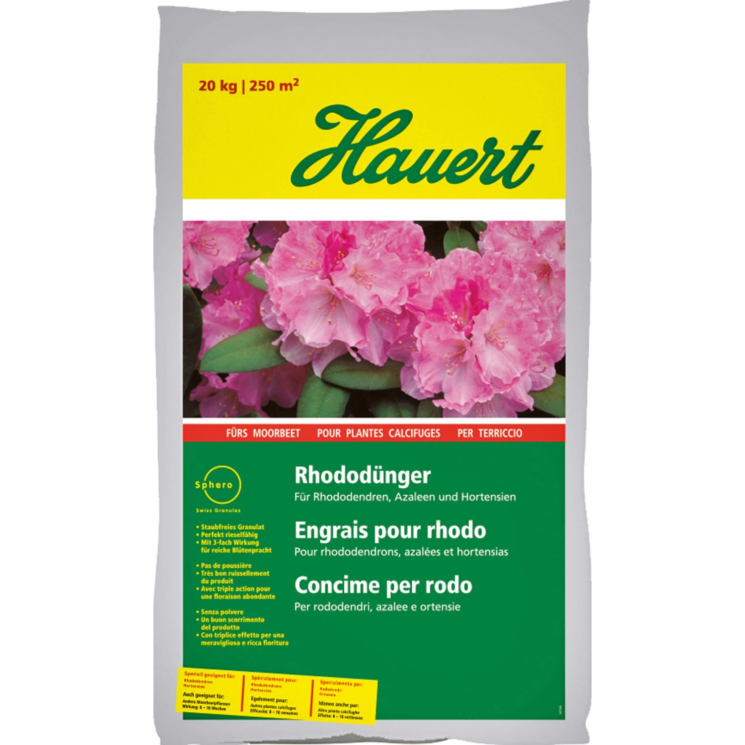 Hauert Rhododendrondünger 20 kg günstig online kaufen