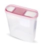 Bestlivings Frischhaltebox 4er Pack, 4,5L, Altrose. Vorratsdose mit Schüttfunktion für Küche & Vorratshaltung.