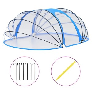 vidaXL Pool-Kuppel Oval 530x410x210 cm 92795