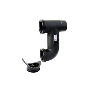 ACO Galaline Geruchsverschluss DN 150 aus Kunststoff für Entwässerungsrinnen.