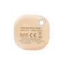 Shelly Blu Button Tough Beige: Bluetooth-Taster für Hausautomation, staub- und spritzwassergeschützt.