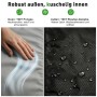 Sekey Mumienschlafsack: Weiche Innenseite, wasserabweisendes & reißfestes Außenmaterial mit Wabenmuster.