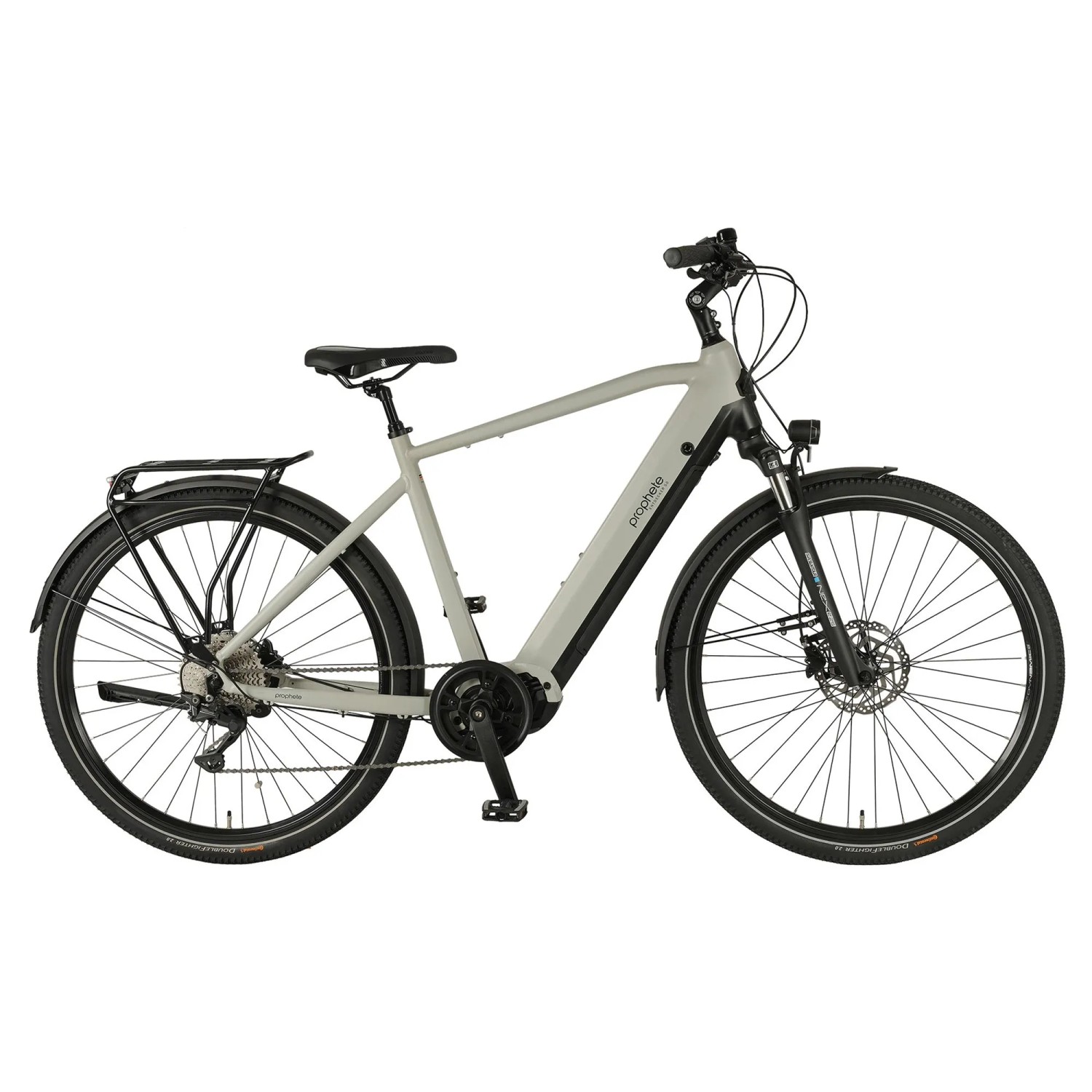 Image of Prophete Trekking E-Bike Entdecker 5.0 Herren AEG Mittelmotor Grau 28 Zoll