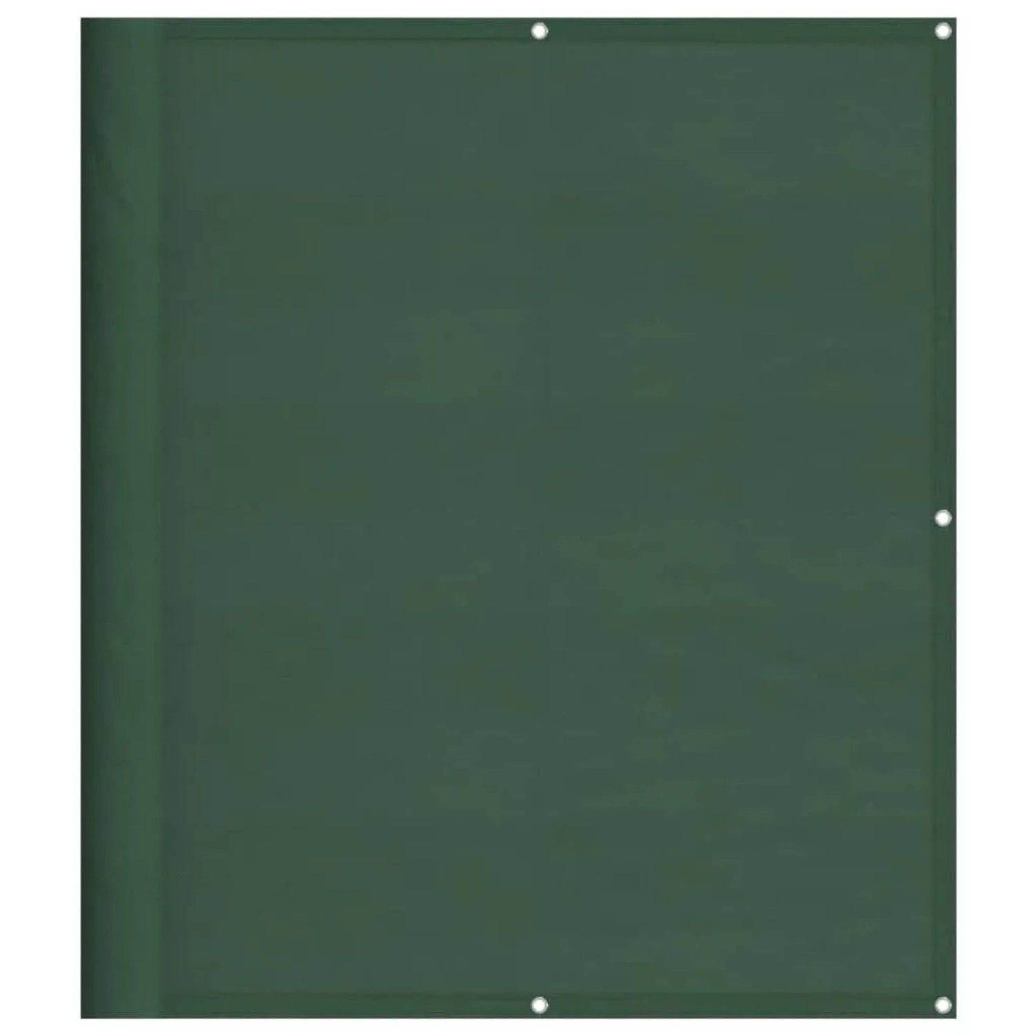vidaXL Balkon-Sichtschutz Dunkelgrün 120x700 cm 100 % Polyester-Oxford 4000 günstig online kaufen