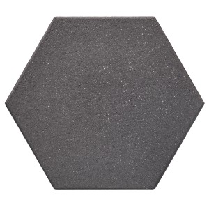 Graphitfarbene Kann Trittplatte Wabeno in Wabenform, 40x34,6x5 cm, für Gartenwege und Terrassen.
