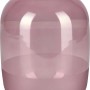 Burgunderrote Glasvase Blush Bordeaux, 25,5 cm hoch, Ø 18 cm. Dekorative Blumenvase für Innenräume.