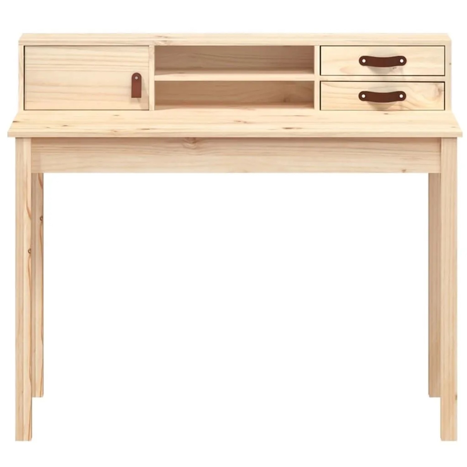 vidaXL Schreibtisch 110 x 50 x 93 cm Massivholz Kiefer 823529_5
