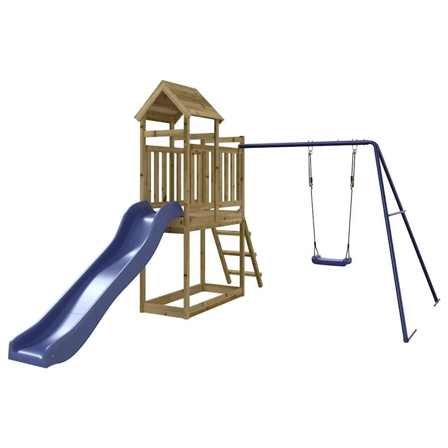 vidaXL Spielturm Imprägniertes Kiefernholz 3155878