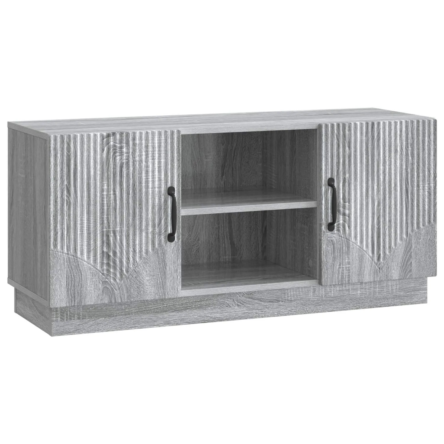 vidaXL TV-Schränk Graues Sonoma 102 x 34,5 x 47 cm Holzwerkstoff 895391