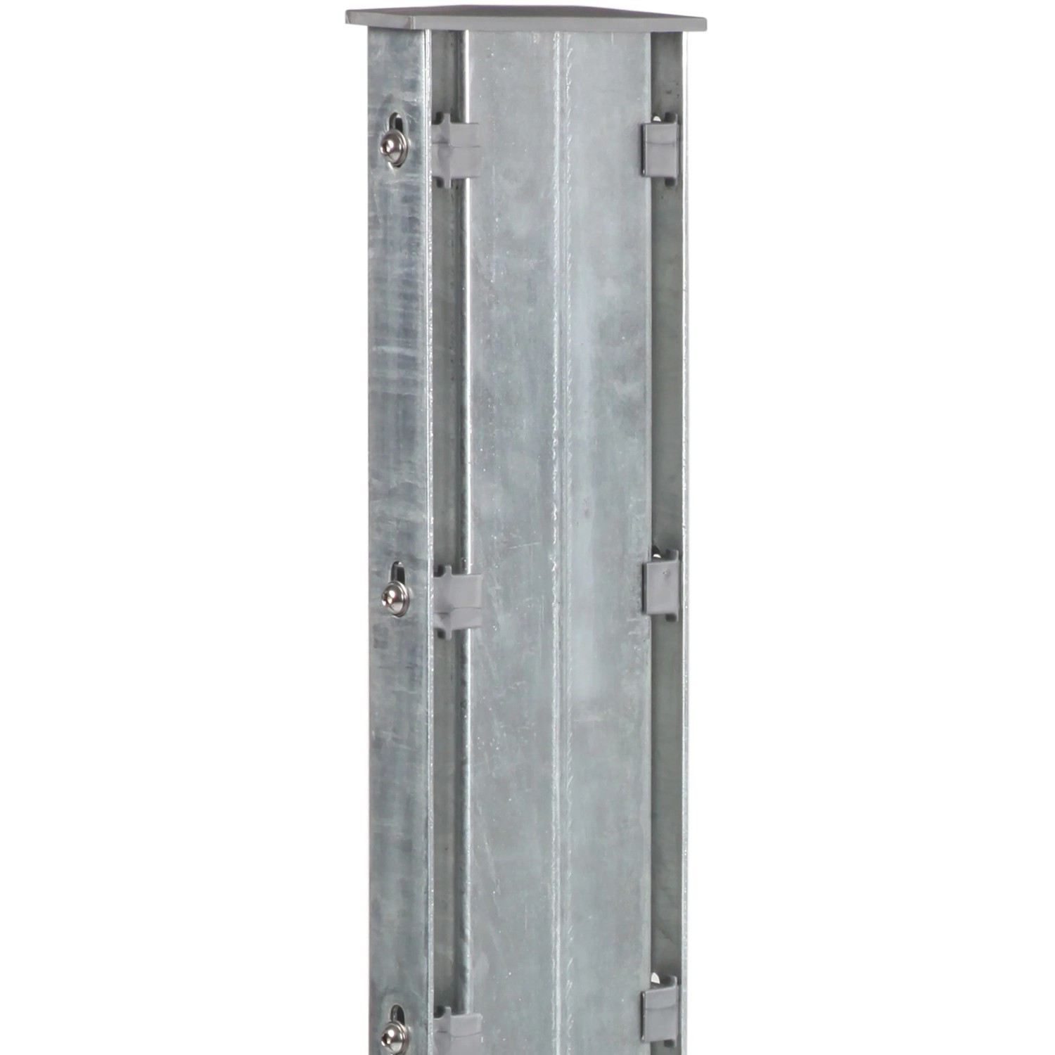 Floraworld Gabionenpfosten 120 mm x 40 mm Feuerverzinkt 160 cm