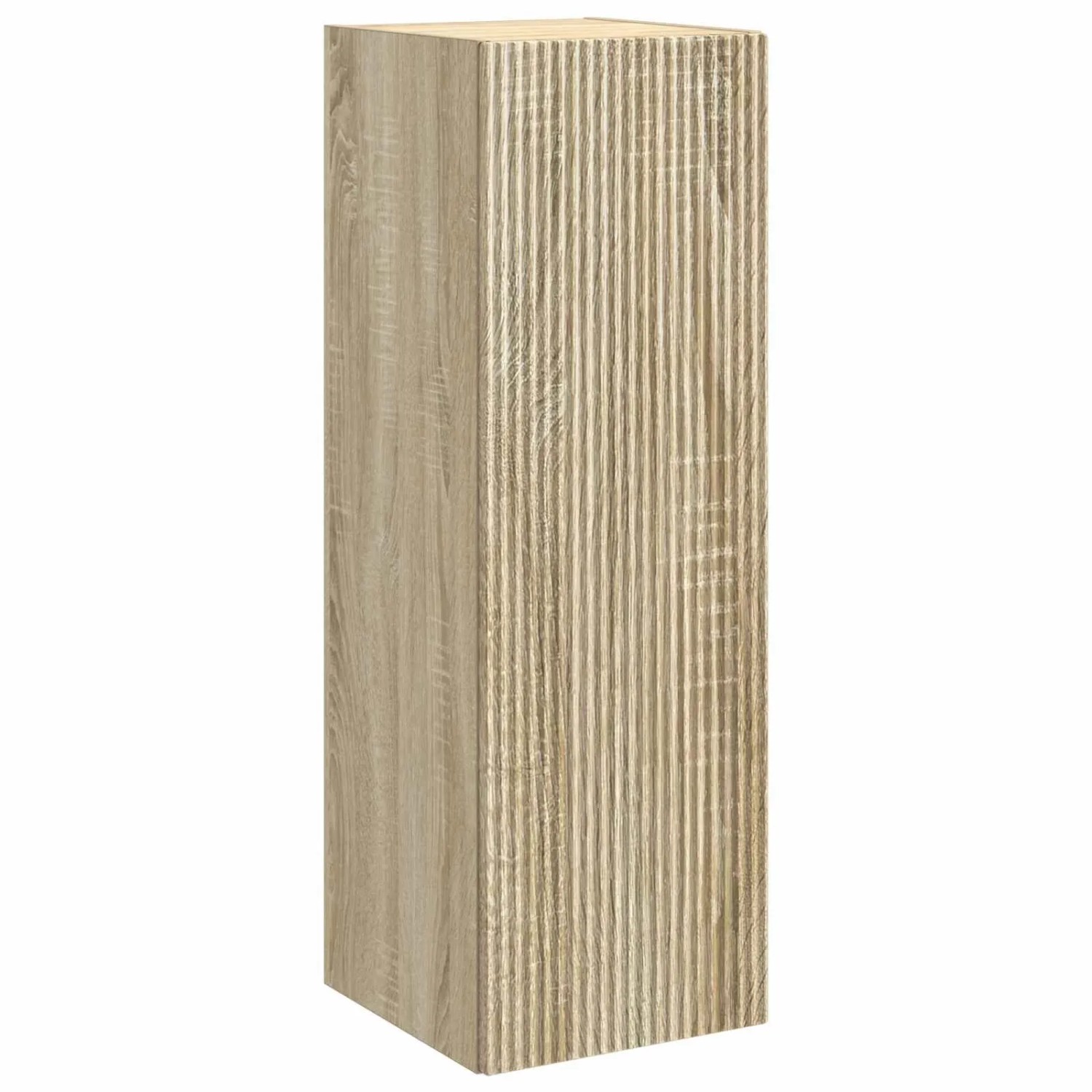 vidaXL Wandmontierter Badezimmerschrank Sonoma-Eiche 33 x 34,5 x 60 cm 890534