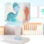 Dalber Tischlampe mit LED-Nachtlicht, Dinos-Design für Kinderzimmer.
