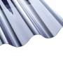 Glasklare T&J PVC-Lichtplatte Welle 5, ideal für Kunststoffbedachung mit hoher Lichtdurchlässigkeit.