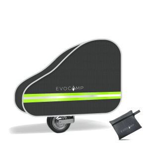 EVOCAMP Deichselabdeckung für Wohnwagen mit wasserabweisender Schutzhülle und Tragebeutel.