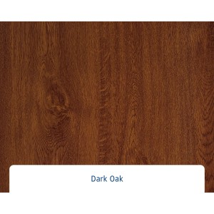 EcoStar Haustür Isopro Secur in Dark Oak: Detailansicht der Holzstruktur.