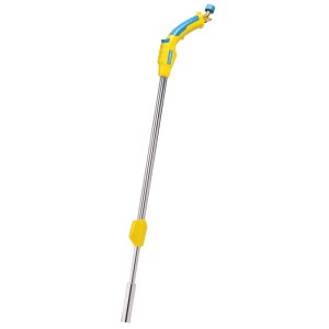 Gloria Thermoflamm bio Comfort Plus Unkrautbrenner mit Gaskartusche, gelb/silber.