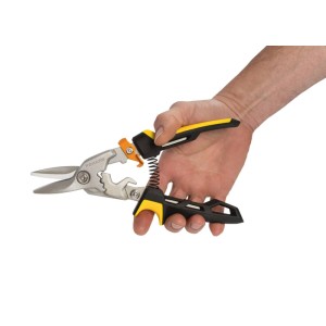 Fiskars Blechschere PowerGear Gerader Schnitt