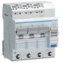 Hager Fehlerstrom-Leitungsschutzschalter B-16A/3P+N, 6kA, 30mA Typ A, QuickConnect