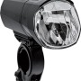 Fahrradlampe: LED-Scheinwerfer mit Halterung für gute Sichtbarkeit im Straßenverkehr.