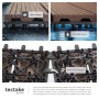 Tectake Terrassenfliesen Tegulas 22Er Set Im Klicksystem Robustes Wpc In Holzoptik 22Er Set 31 x 31 x 2 20 cm Braun_5