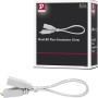 Paulmann MaxLED Verbindungskabel, 10 cm, weiß, zum Verbinden von LED-Streifen.