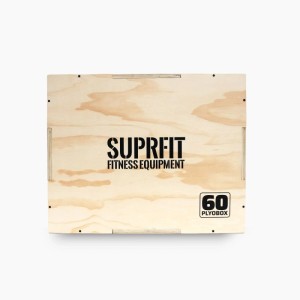 Suprfit Baltrun Holz Plyobox 3-in-1 für Sprungübungen & Fitness. Robuste Trainingsbox aus Holz.