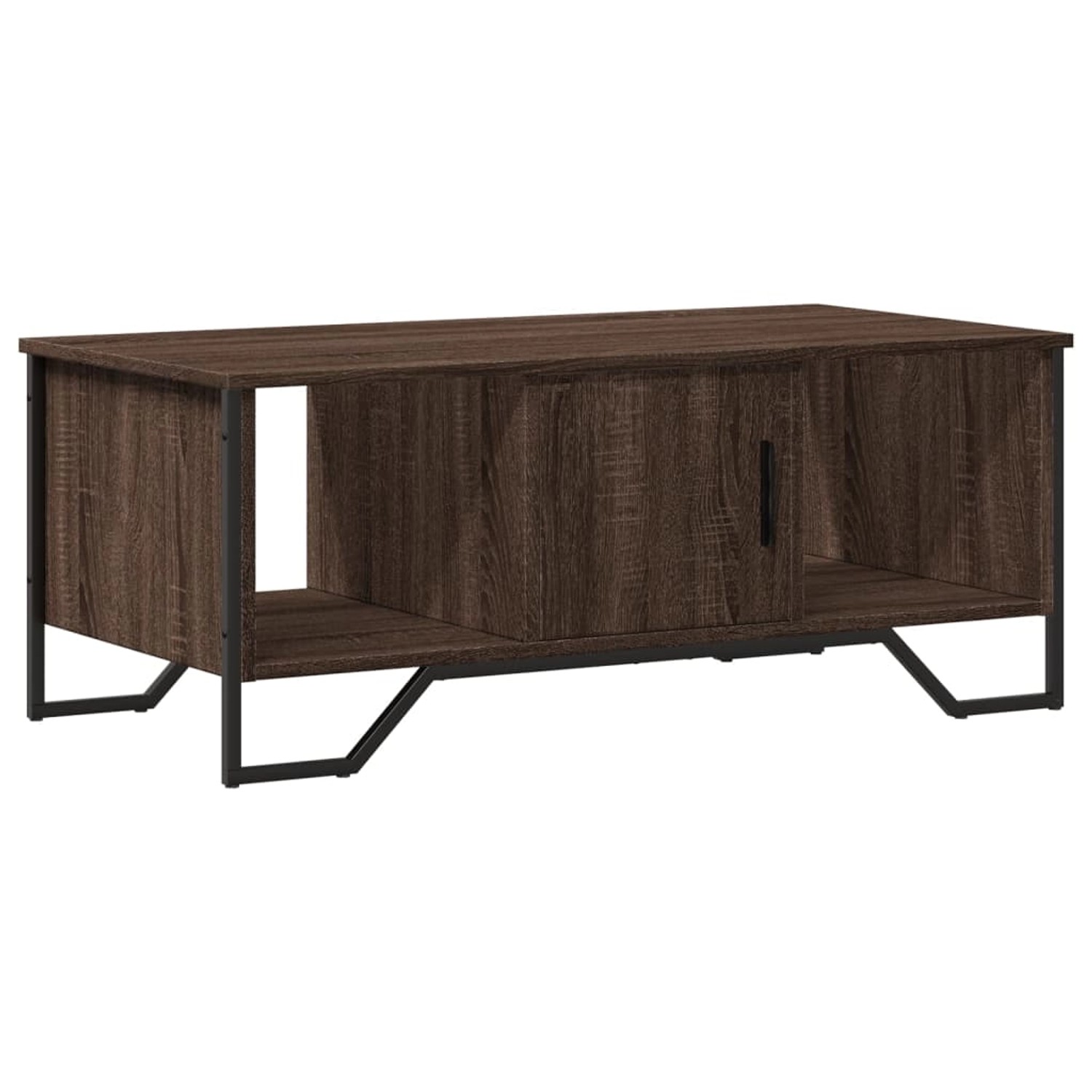 vidaXL Couchtisch Braun Eichen-Optik 100x51x40 cm Holzwerkstoff 848493 günstig online kaufen