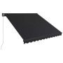 vidaXL Markise Manuell Einziehbar mit LED 350x250 cm Anthrazit 3051244_3