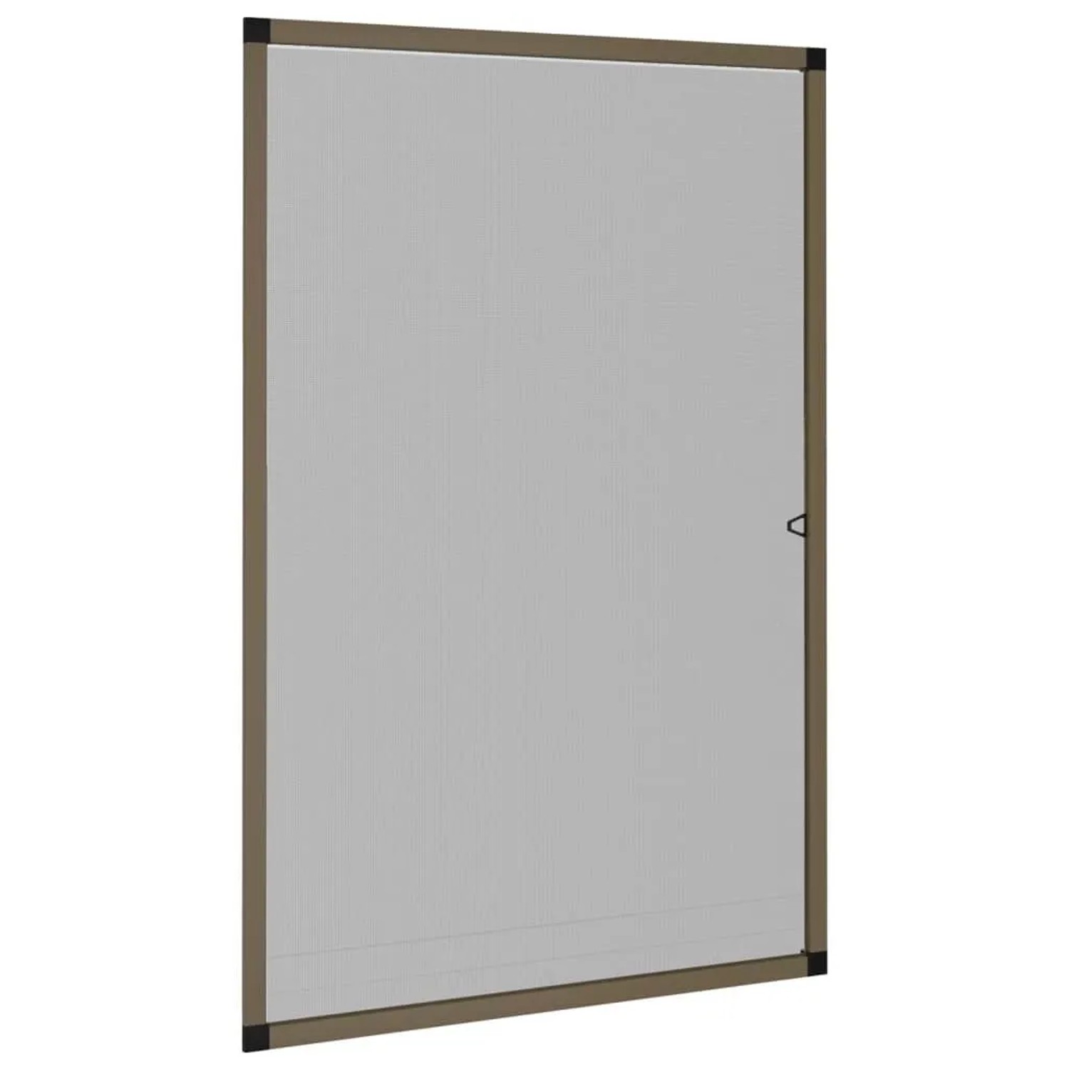 vidaXL Insektenschutz für Fenster Braun 80x120 cm 153834