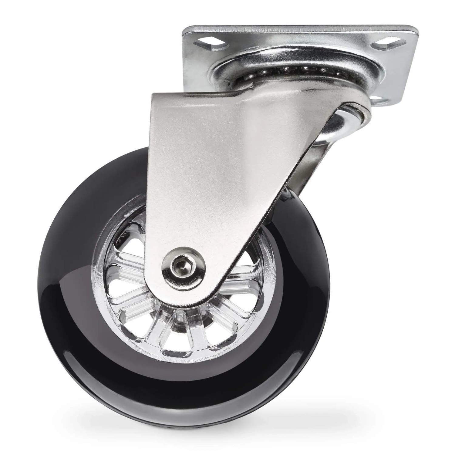 SOTECH Möbelrolle SWIFT Ø75 mm Tragkraft Bis 35 Kg Je Rolle Schwarz Ohne Feststeller