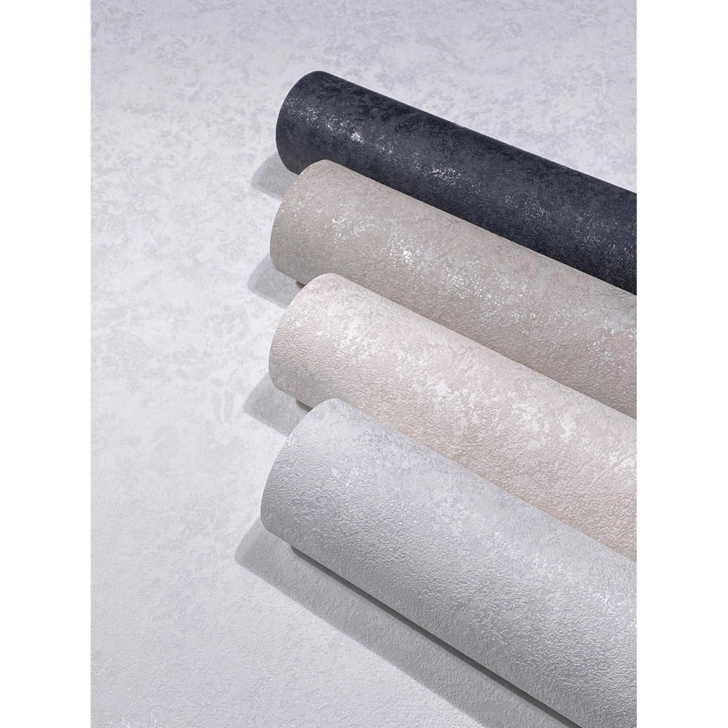 Marburg Vliestapete GZSZ Betonoptik in Grau, verschiedene Farbvarianten.