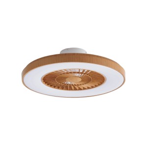 Lindby LED Deckenventilator mit Lampe Teleo 10022131 Dimmbar Leselampe Modern 1-flammig Wohnzimmerleuchte