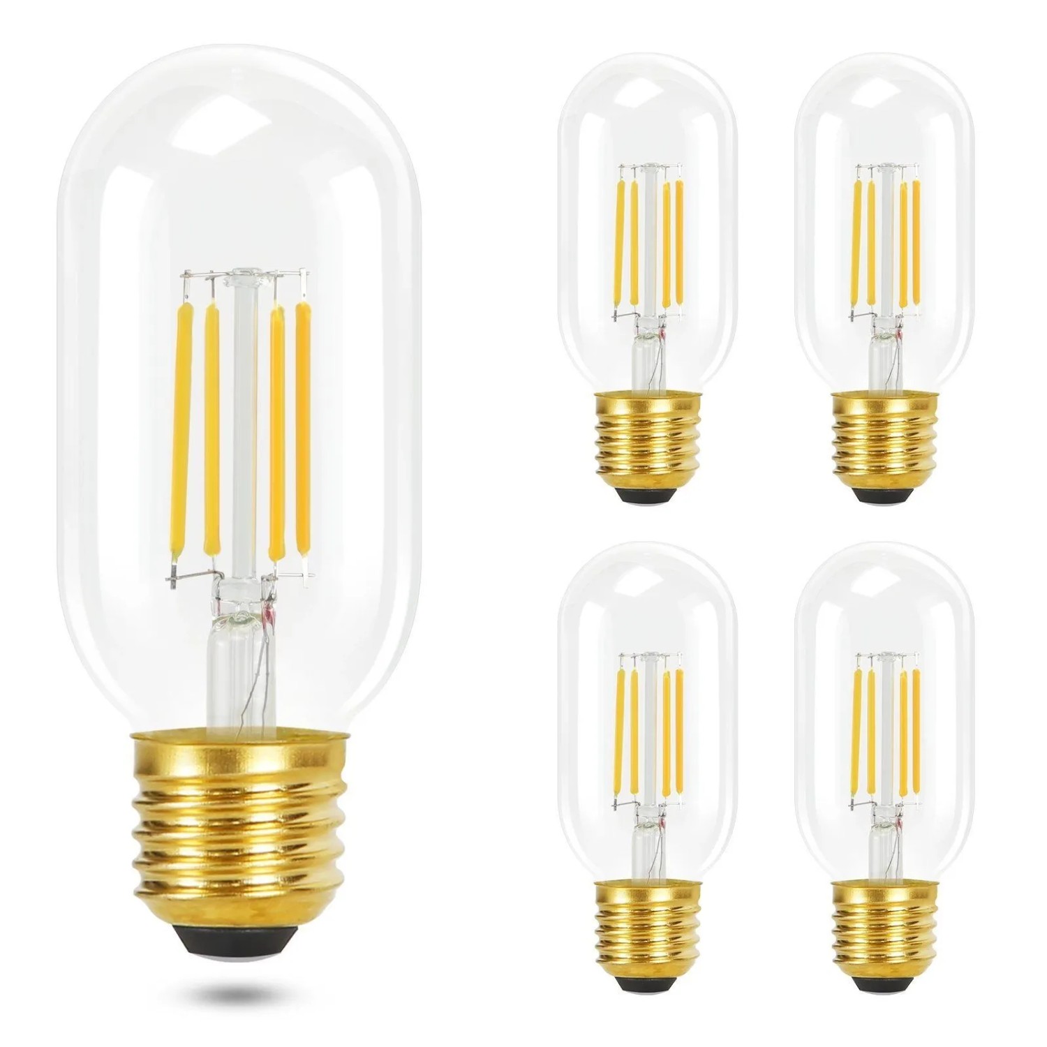NETTLIFE LED Leuchtmittel aus Glas L5Transparent4er-Set-2