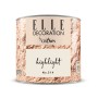 ELLE DECORATION by Crown Wandfarbe Highlight No. 514, matte, pudrige Buntfarbe im Farbmuster auf Dose.