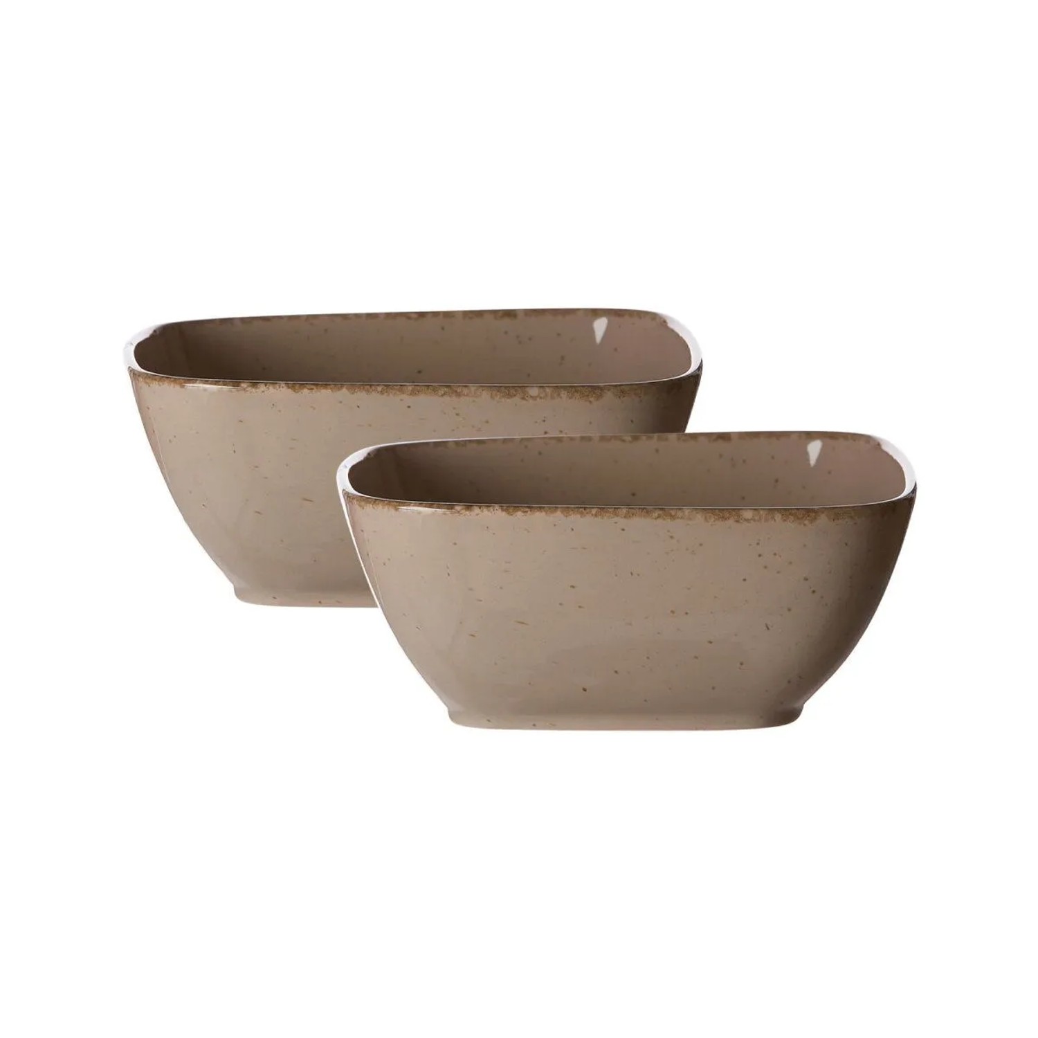 Ritzenhoff & Breker Casa Servierschale 22 cm 2er Set Nougat