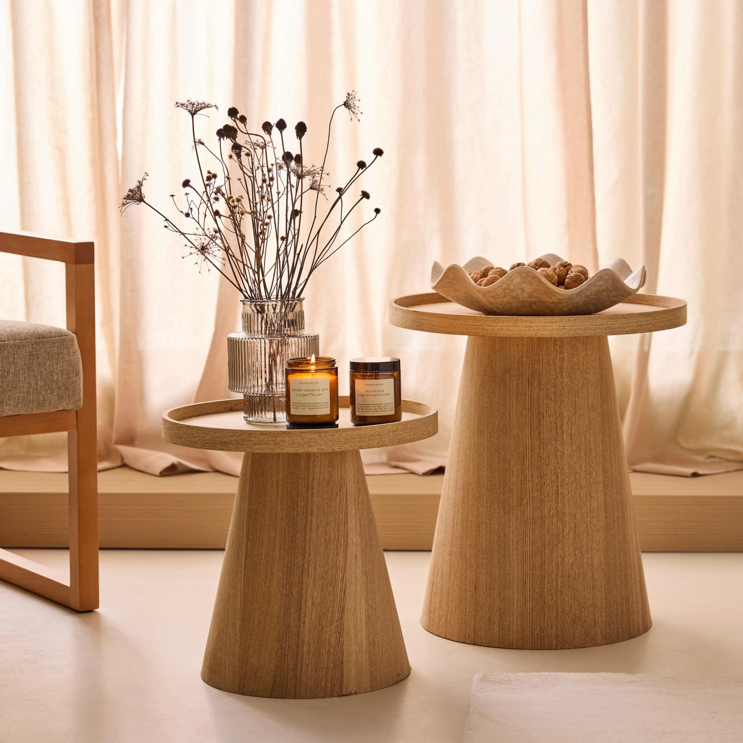 Modern Living Fertigvorhang Sila in Beige ca. 140x255cm_4