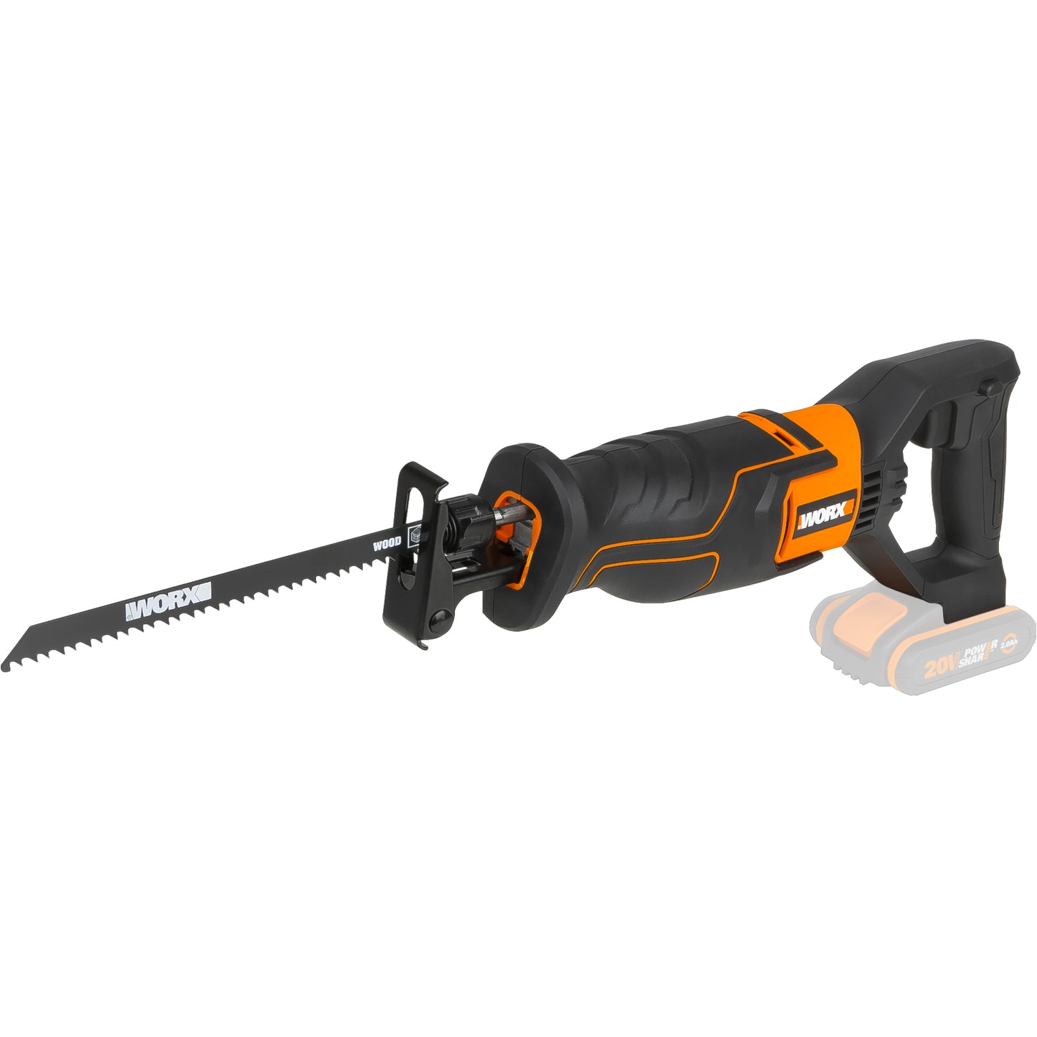 Worx Akku-Säbelsäge WX500.9 Solo 20 V