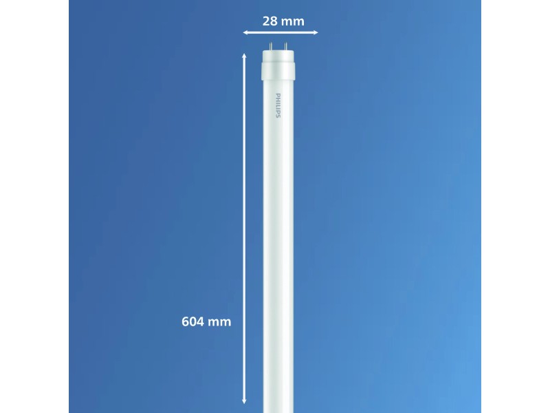 LED Röhrenlampe B15d 6,3W 806 Lumen, 2700K Warmweiß, 320° - Lampen