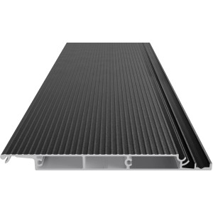 Terassendiele DreamDeck Alu Anthrazit 1,3 x 13,6 x 400 cm