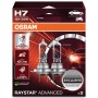 Osram H7 Raystar Advanced Scheinwerferlampe, 2er-Pack für Autoelektrik.