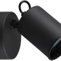 Schwenkbarer Trio Strahler Pago in Schwarz matt, geeignet für GU10 Leuchtmittel.