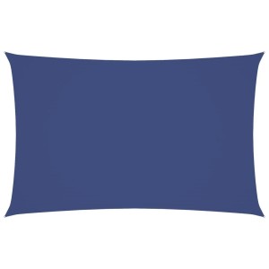 vidaXL Sonnensegel Oxford-Gewebe Rechteckig 4x7 m Blau 135548