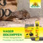 Neudorff Ratten-Köderstation mit Ratte und Köder. Sichere und effektive Rattenbekämpfung.