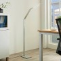 Lucande LED Stehlampe Nicano 9621660 Dimmbar Modern in Alu aus Aluminium 1-flammig Arbeitszimmerleuchte_4