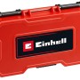 Einhell Bit-Bohrerbox, 39-teilig, rote Aufbewahrungsbox für Bits und Bohrer.